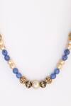 Buy_Dugran By Dugristyle_Pearl Contemporary Necklace_Online_at_Aza_Fashions
