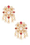 Shop_Anita Dongre_Gold Plated Crystal Lasya Earrings_at_Aza_Fashions