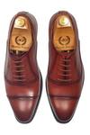 Domani Brown Handcrafted Leather Oxford Shoes Online at Aza Fashions Domani_Brown Handcrafted Leather Oxford Shoes _Online_at_Aza_Fashions