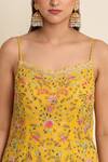 Shop Priyanka Jain Yellow Georgette And Organza Lining Shantoon Cutdana, Sequin & Kurta Sharara Set Online at Aza Fashions Shop_Priyanka Jain_Yellow Georgette And Organza Lining Shantoon Cutdana, Sequin & Kurta Sharara Set _Online_at_Aza_Fashions