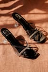 Buy_Kaltheos_Black Embellished Helen Square Toe Heels _at_Aza_Fashions