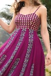 Buy Pooja Rajgarhia Gupta Purple Georgette Sweetheart Neck Embroidered Anarkali Online at Aza Fashions Buy_Pooja Rajgarhia Gupta_Purple Georgette Sweetheart Neck Embroidered Anarkali _Online_at_Aza_Fashions