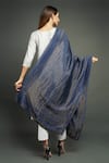 Shop_Dusala_Blue Pashmina Stole _at_Aza_Fashions