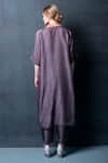 Shop Clos Purple Dupion Silk Abstract Shirt Collar Print Kurta And Pant Set at Aza Fashions Shop_Clos_Purple Dupion Silk Abstract Shirt Collar Print Kurta And Pant Set _at_Aza_Fashions