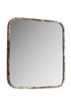 Buy_Cocovey Homes_Multi Color Alloy Vogue Square Wall Mirror_Online_at_Aza_Fashions