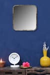 Shop_Cocovey Homes_Multi Color Alloy Vogue Square Wall Mirror_Online_at_Aza_Fashions