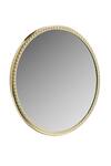 Cocovey Homes Gold Alloy Metal Circular Shape Wall Mirror Online at Aza Fashions Cocovey Homes_Gold Alloy Metal Circular Shape Wall Mirror_Online_at_Aza_Fashions