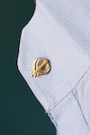 Buy_Eina Ahluwalia_Gold Sterling Silver Bullet Back Cufflinks _Online_at_Aza_Fashions