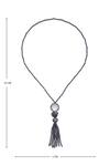 Shillpa Purii_Grey Crystal Necklace _Online_at_Aza_Fashions