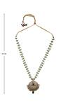 Moh-Maya By Disha Khatri_Gold Plated Stone Pendant Necklace _Online_at_Aza_Fashions