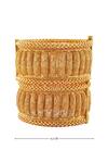 Buy_Just Shradhas_Gold Plated Carved Kada Set Of 2_Online_at_Aza_Fashions