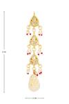 Just Shradha's_Kundan Tiered Danglers_at_Aza_Fashions