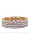 Buy_Moh-Maya By Disha Khatri_Gold Plated Crystals Bangles Set Of 4 _Online_at_Aza_Fashions