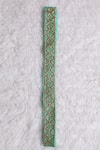 Esha Koul_Green Embroidered Organza Belt _Online_at_Aza_Fashions