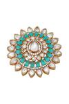 Ekathva Jaipur_Polki Studded Ring_Online_at_Aza_Fashions
