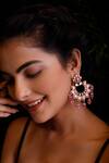 Shop_Ekathva Jaipur_Stone Dangler Earrings_at_Aza_Fashions