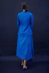 Shop_AMPM_Blue Wool Gm Alena Cord Embroidered Jacket_at_Aza_Fashions