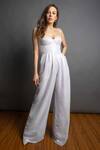Buy_Emblaze_White Sequin Embellished Jumpsuit_at_Aza_Fashions