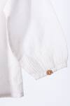 Shop_Thank You Mom_White Cotton Top For Girls_Online_at_Aza_Fashions