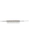 Esme by Aashna Dalmia_Silver Plated Artificial Stones Crystal Geometric Choker _Online_at_Aza_Fashions
