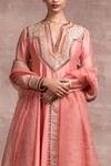 Buy_Tarun Tahiliani_Pink Dolly Staple Kalidar Anarkali Set_Online_at_Aza_Fashions