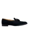 Dmodot_Black Suede Tassel Loafer _Online_at_Aza_Fashions