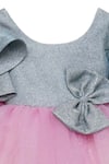 Fayon Kids_Pink Colorblock Dress For Girls_Online_at_Aza_Fashions