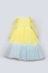 Shop_Fayon Kids_Yellow Embellished Gown For Girls_at_Aza_Fashions