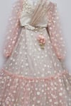 Fayon Kids Pink Net Gota Patti, Beads Embellished Lehenga Set Online at Aza Fashions Fayon Kids_Pink Net Gota Patti, Beads Embellished Lehenga Set _Online_at_Aza_Fashions