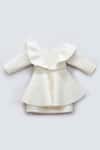 Shop_Fayon Kids_White Lycra Sequins Bow Detail Dress _at_Aza_Fashions