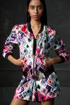 Buy_Redefine_White Mashru Olio Reversible Bomber Jacket_Online_at_Aza_Fashions