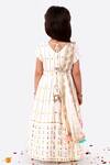 Shop_Free Sparrow_White Embroidered Anarkali With Dupatta For Girls_at_Aza_Fashions