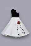 Buy_FAYON KIDS_Black Shantoon Velvet Gown _at_Aza_Fashions