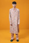 Buy Wabi Sabi By Anshum-Ritesh Off White Chanderi Embroidery Floral Fantasy Kurta Set at Aza Fashions Buy_Wabi Sabi By Anshum-Ritesh_Off White Chanderi Embroidery Floral Fantasy Kurta Set _at_Aza_Fashions