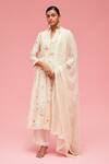 Buy_Nachiket Barve_White Floral Embroidered Anarkali Set_at_Aza_Fashions