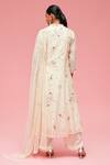 Shop_Nachiket Barve_White Floral Embroidered Anarkali Set_at_Aza_Fashions