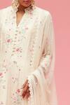 Buy_Nachiket Barve_White Floral Embroidered Anarkali Set_Online_at_Aza_Fashions