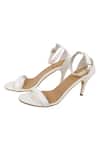 Shop_Feetoes Shoes_White Stacy Open Toe Heels_at_Aza_Fashions