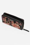 Shop_Ritu Kumar_Black Jalsa Printed Wallet_Online_at_Aza_Fashions