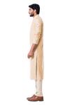 Buy Smriti By Anju Agarwal Beige Cotton Silk Embroidered Kurta Set Online at Aza Fashions Buy_Smriti By Anju Agarwal_Beige Cotton Silk Embroidered Kurta Set _Online_at_Aza_Fashions