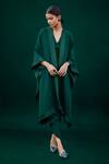 Buy_AMPM_Black Wool Gm Gigi Cord Embroidered Cape_at_Aza_Fashions