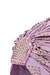 Hair Drama Co_Purple Rhinestone Work Turban _Online