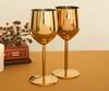 Buy_H2H_Gold Steel Champagne Wine Stem Glass Set Of 2_at_Aza_Fashions