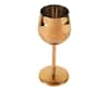 H2H_Gold Steel Champagne Wine Stem Glass Set Of 2_Online_at_Aza_Fashions