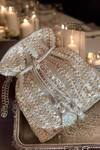 Buy_Bhavna Kumar_Pink Embroidered Hand Potli Bag _at_Aza_Fashions