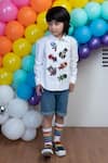 Buy_Hoity Moppet_White Cotton Embroidery Superhero Shirt _Online_at_Aza_Fashions