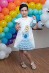 Shop_Hoity Moppet_White Tulle, Crepe Cinderella Embroidered Dress_Online_at_Aza_Fashions