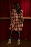 Shop_House Of Fett_Red Bristol Wool Coat _at_Aza_Fashions