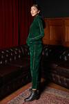 Buy_HOUSE OF FETT_Green Zion Velvet Tracksuit_Online_at_Aza_Fashions