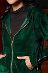 Shop_HOUSE OF FETT_Green Zion Velvet Tracksuit_Online_at_Aza_Fashions